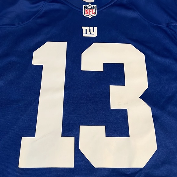 New York Giants #13 Odell Beckham Jr NFL On Field Nike Jersey - Picture 3 of 10